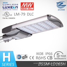 165W antichoc LED Parking Light, LED lampe de chaussée avec UL/Dlc/SAA/CE/RohS/CB
